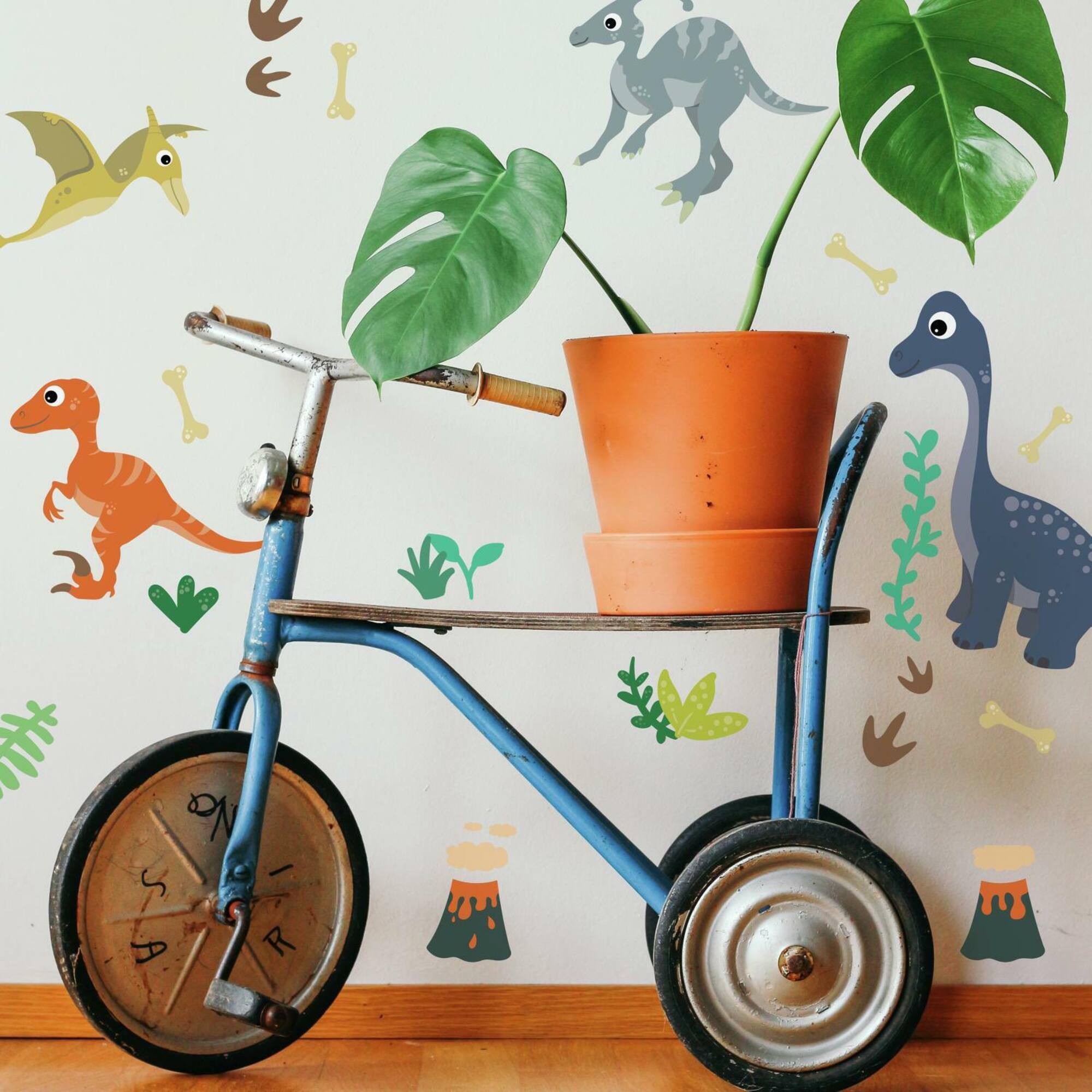 RoomMates Friendly Dinosaur Peel & Stick Wall Decals